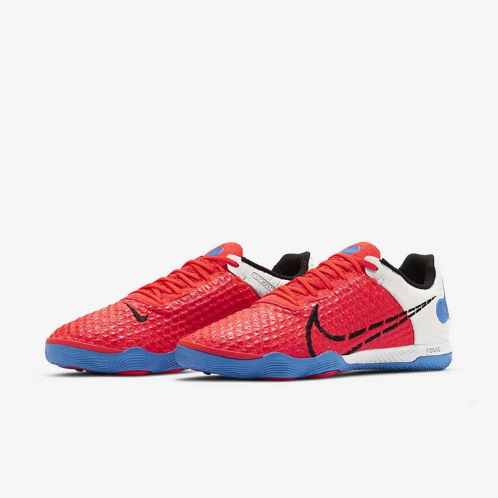 Nike React Gato Krampon Erkek Açık Kırmızı Mavi Platini Siyah | TR4257325