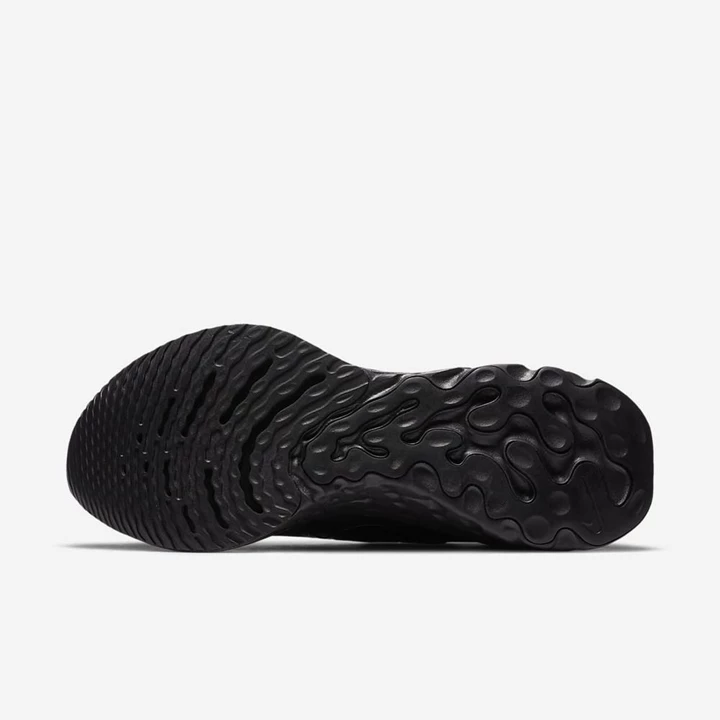 Nike React Infinity Run Flyknit Koşu Ayakkabısı Erkek Siyah Siyah Beyaz Siyah | TR4256779