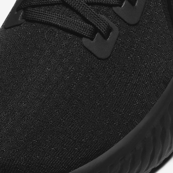 Nike React Infinity Run Flyknit Koşu Ayakkabısı Erkek Siyah Siyah Beyaz Siyah | TR4256779