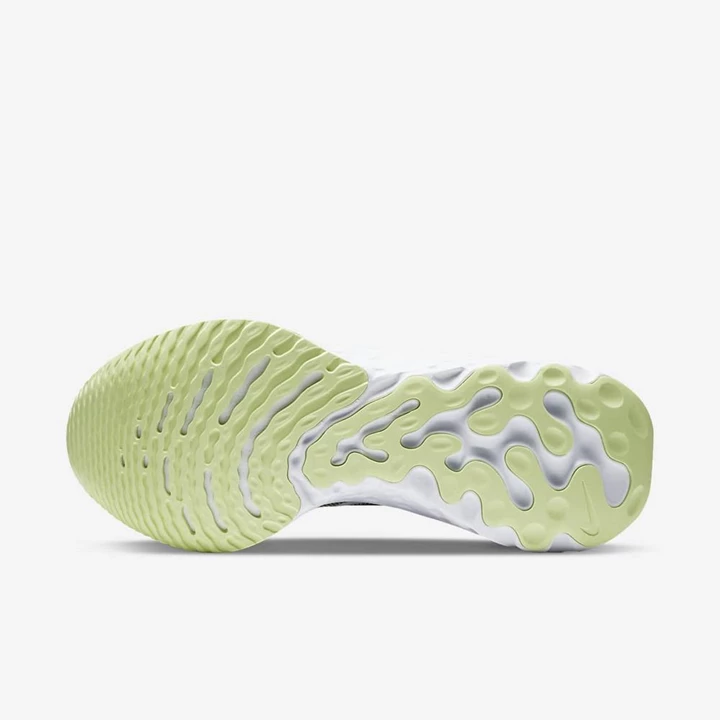 Nike React Infinity Run Flyknit Koşu Ayakkabısı Kadın Siyah Beyaz | TR4256857