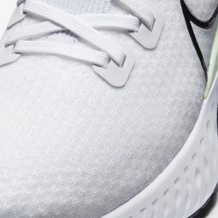 Nike React Infinity Run Flyknit Koşu Ayakkabısı Erkek Beyaz Yeşil Açık Turkuaz Siyah | TR4257782