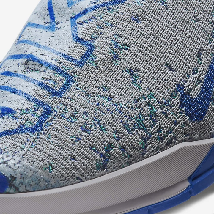 Nike React Metcon Çapraz Ayakkabı Erkek Gri Kraliyet Mavisi Yeşil | TR4257651
