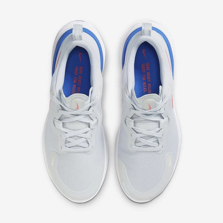 Nike React Miler Koşu Ayakkabısı Erkek Mavi Lacivert Beyaz Mavi | TR4258450