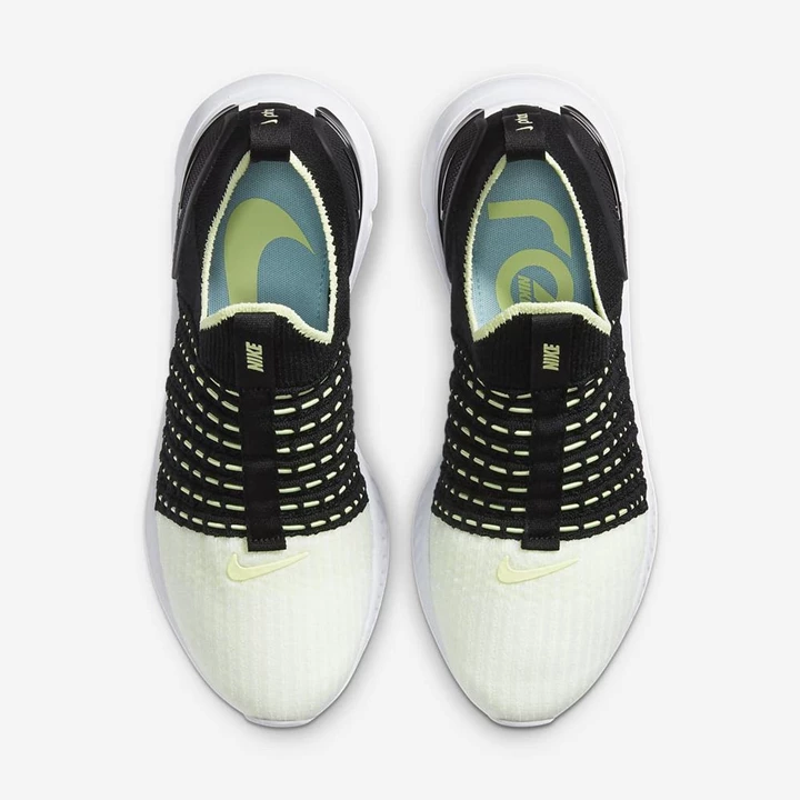 Nike React Phantom Koşu Ayakkabısı Kadın Siyah Beyaz | TR4257927