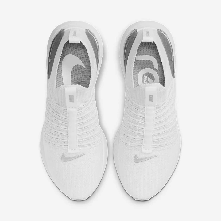 Nike React Phantom Koşu Ayakkabısı Kadın Beyaz Beyaz Platini Metal Gümüş | TR4258803