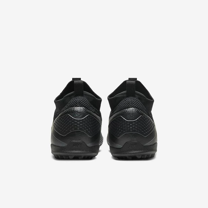Nike React Phantom Krampon Erkek Siyah Siyah | TR4256540