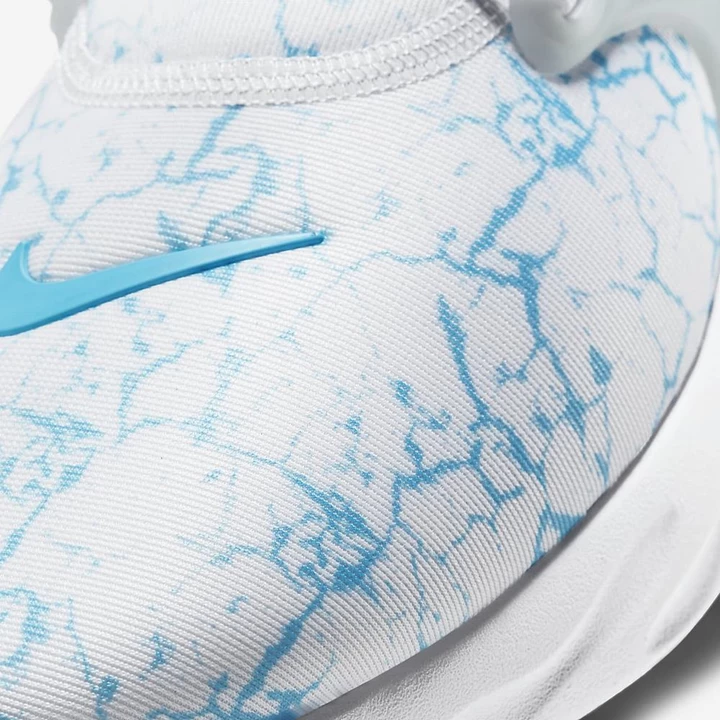 Nike React Presto Spor Ayakkabı Erkek Beyaz Turuncu Mavi | TR4256976