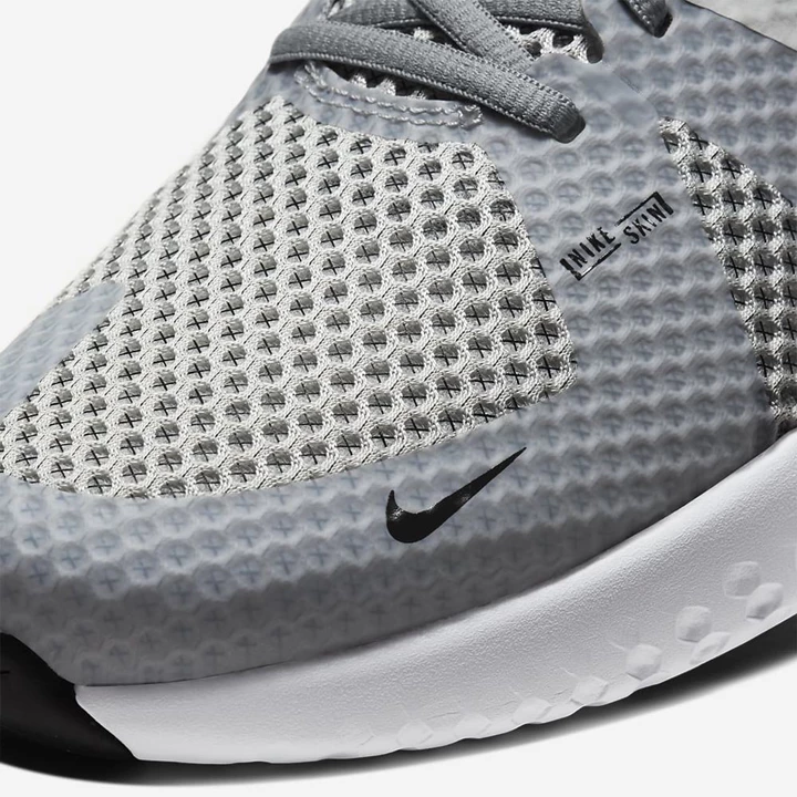 Nike Renew Fusion Spor Ayakkabı Erkek Gri Gri Beyaz Siyah | TR4258240