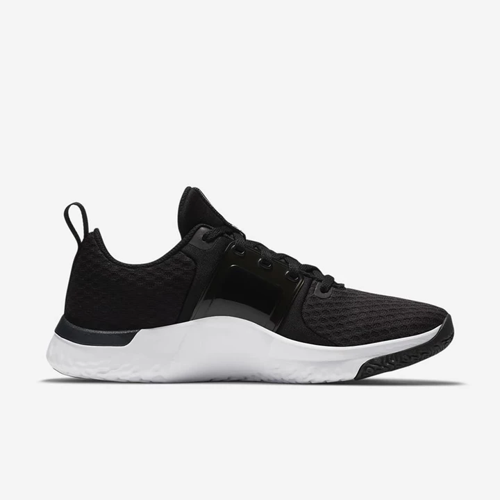 Nike Renew In-Season TR 10 Spor Ayakkabı Kadın Siyah Koyu Gri Beyaz Siyah | TR4256959