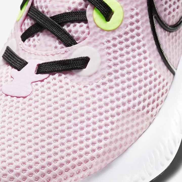 Nike Renew Run Koşu Ayakkabısı Kadın Pembe Mavi Kırmızı Siyah | TR4258734