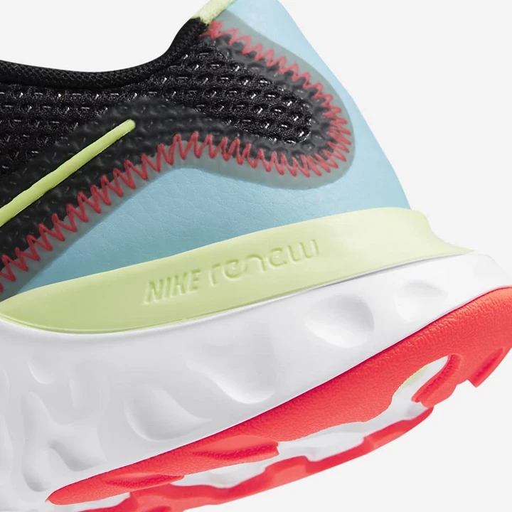 Nike Renew Run Koşu Ayakkabısı Kadın Siyah Açık Kırmızı | TR4257830