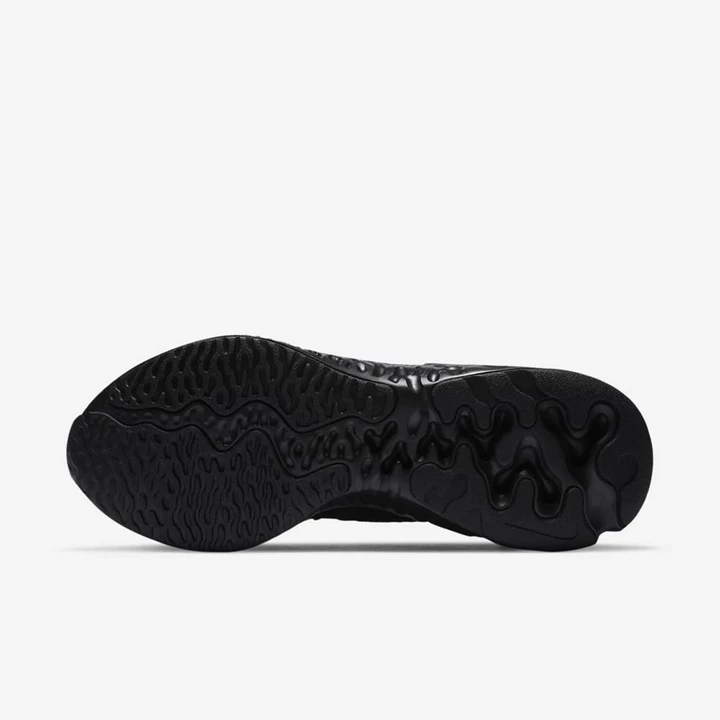 Nike Renew Run Koşu Ayakkabısı Kadın Siyah Siyah Koyu Gri Siyah | TR4258297