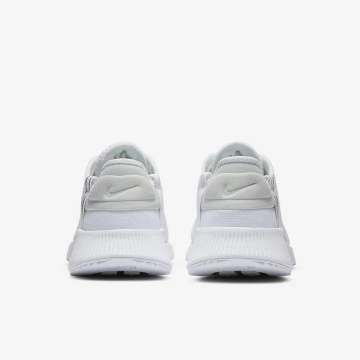 Nike Reposto Spor Ayakkabı Kadın Beyaz Gri Beyaz | TR4257271
