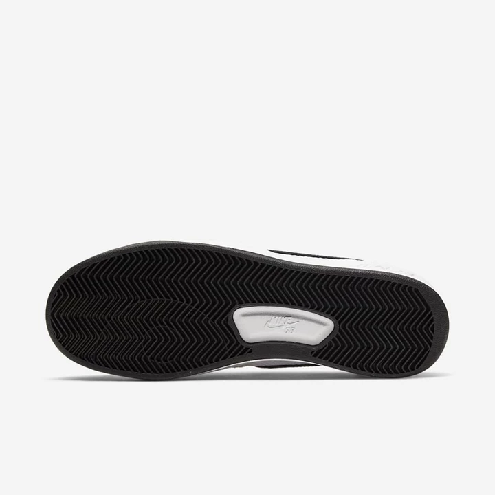 Nike SB Adversary Kaykay Ayakkabısı Erkek Beyaz Beyaz Siyah | TR4257240