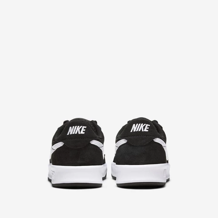 Nike SB Adversary Kaykay Ayakkabısı Erkek Siyah Siyah Beyaz | TR4257889