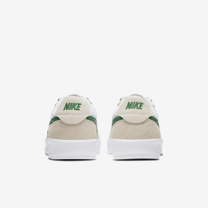 Nike SB Adversary Kaykay Ayakkabısı Erkek Beyaz Beyaz Beyaz Koyu Yeşil | TR4258623