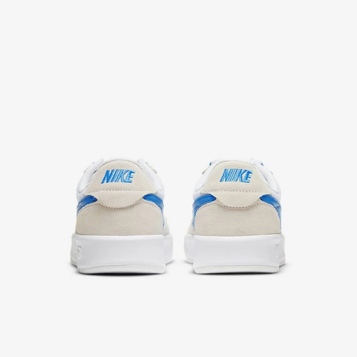Nike SB Adversary Kaykay Ayakkabısı Erkek Beyaz Beyaz Beyaz Mavi | TR4258969