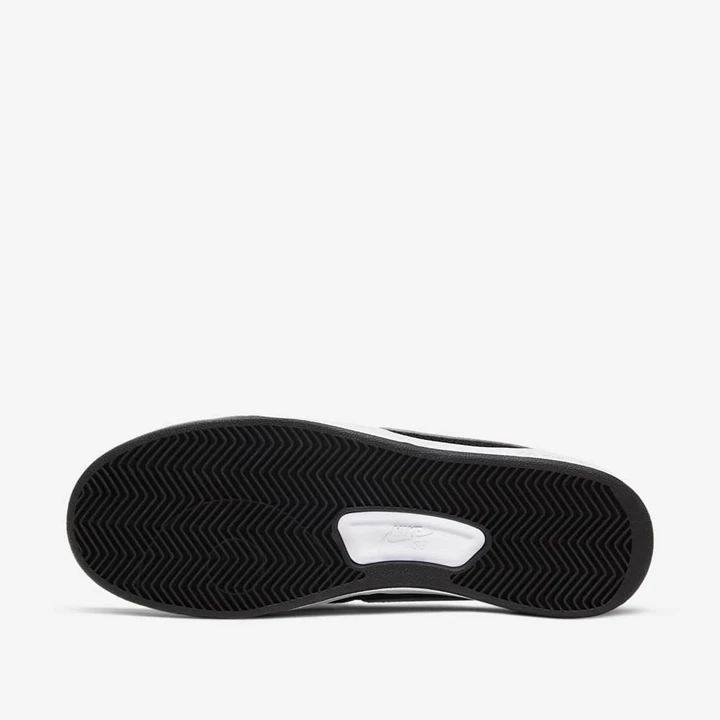 Nike SB Adversary Kaykay Ayakkabısı Kadın Siyah Siyah Beyaz | TR4258122