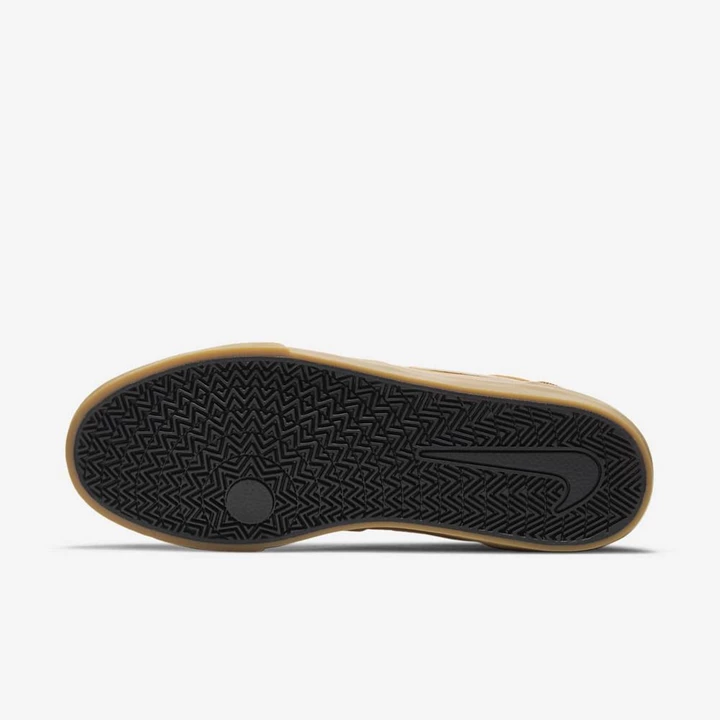 Nike SB Charge Kaykay Ayakkabısı Erkek Açık Kahverengi Beyaz | TR4256360