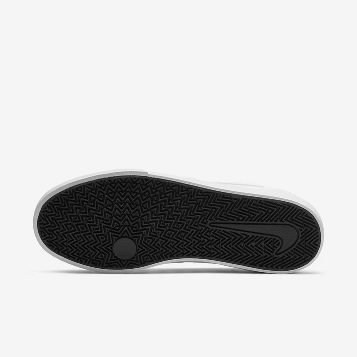 Nike SB Charge Kaykay Ayakkabısı Kadın Siyah Siyah Beyaz | TR4257011