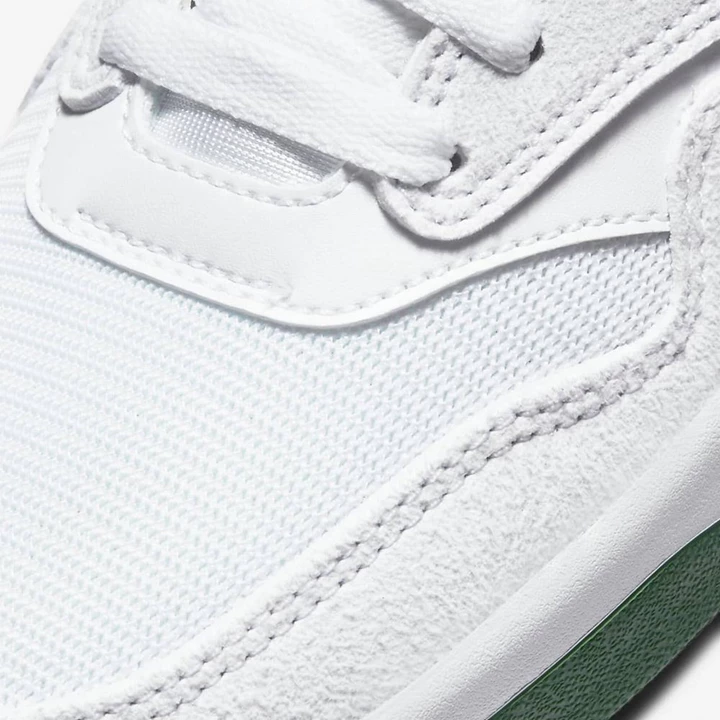 Nike SB GTS Return Kaykay Ayakkabısı Erkek Beyaz Beyaz Beyaz Koyu Yeşil | TR4257257