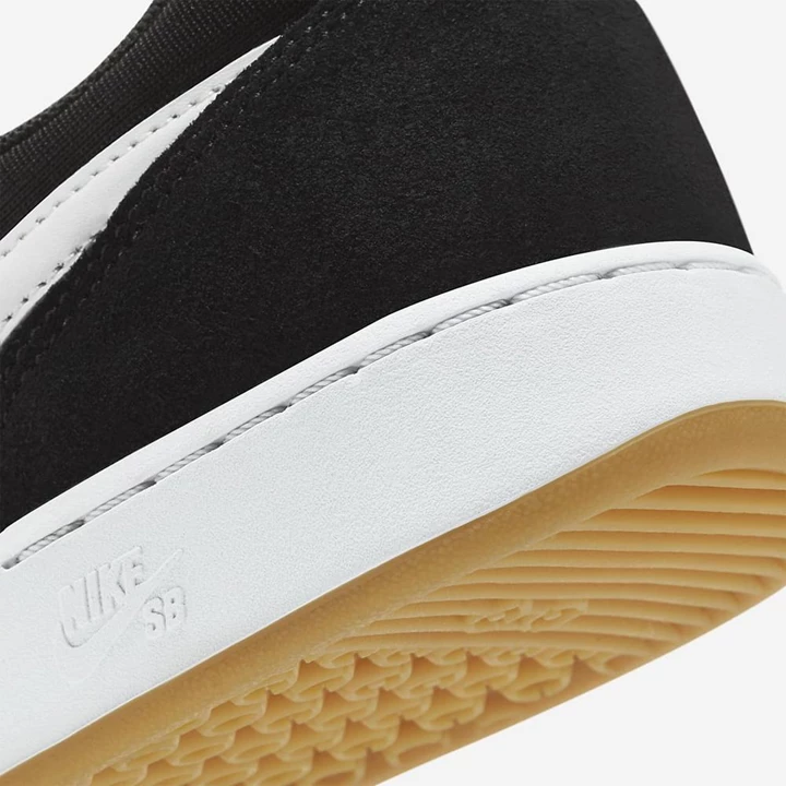 Nike SB GTS Return Kaykay Ayakkabısı Erkek Siyah Siyah Açık Kahverengi Beyaz | TR4257653