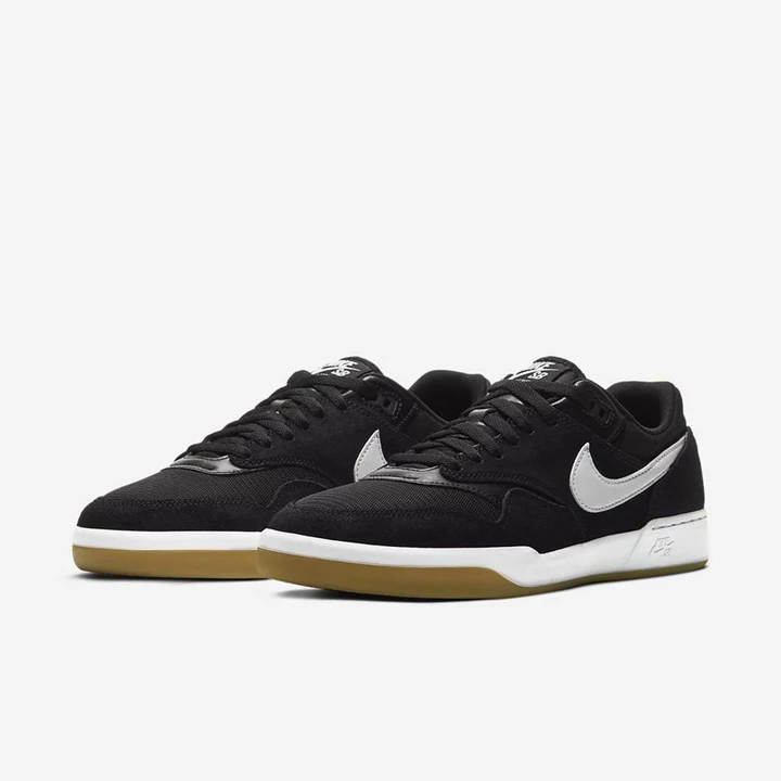 Nike SB GTS Return Kaykay Ayakkabısı Erkek Siyah Siyah Açık Kahverengi Beyaz | TR4257998