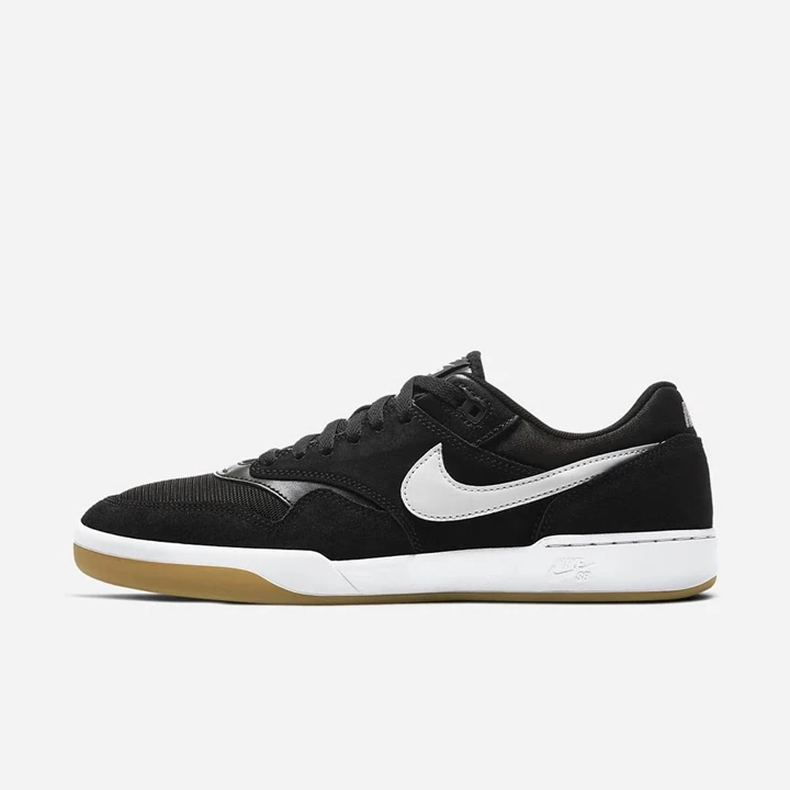 Nike SB GTS Return Kaykay Ayakkabısı Kadın Siyah Siyah Açık Kahverengi Beyaz | TR4259030