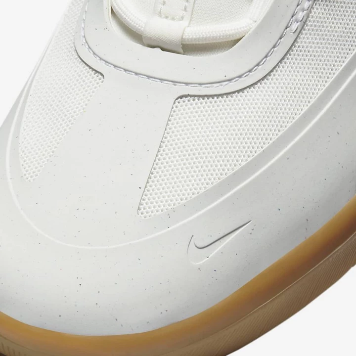 Nike SB Nyjah Free Kaykay Ayakkabısı Kadın Beyaz Açık Kahverengi Açık Mavi | TR4257954