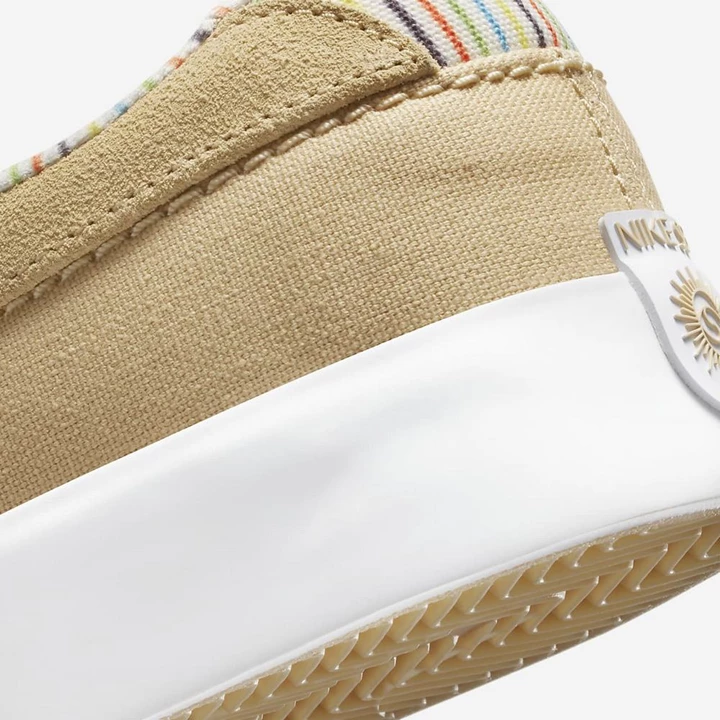 Nike SB Shane Kaykay Ayakkabısı Erkek Açık Kahverengi Açık Kahverengi Beyaz | TR4257494