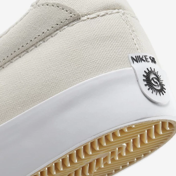 Nike SB Shane Kaykay Ayakkabısı Erkek Beyaz Beyaz Açık Kahverengi Kırmızı | TR4258773