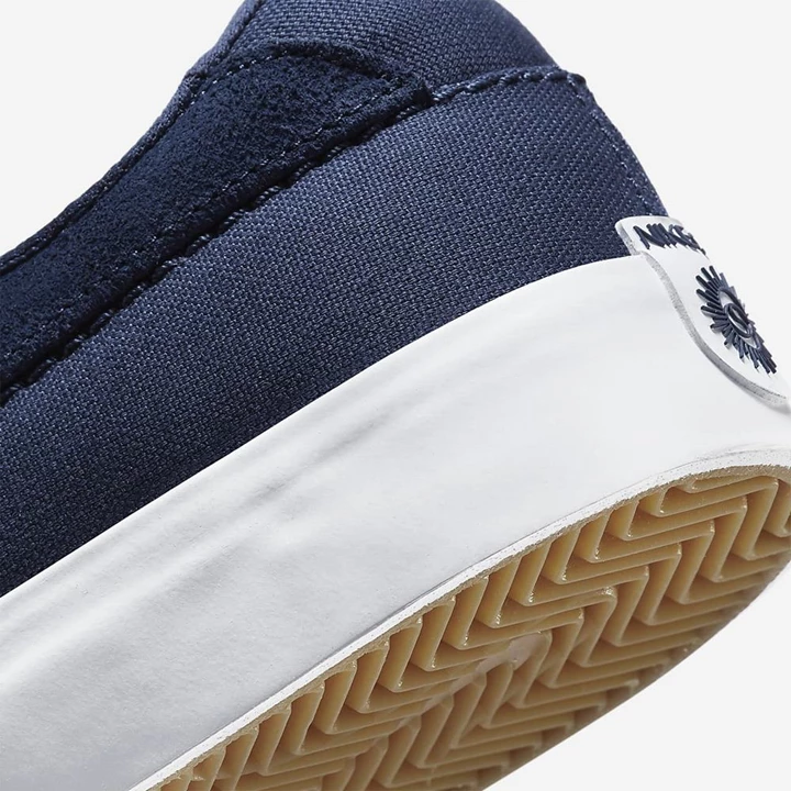 Nike SB Shane Kaykay Ayakkabısı Erkek Lacivert Açık Kahverengi Beyaz | TR4258214