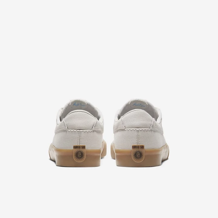 Nike SB Shane Kaykay Ayakkabısı Kadın Beyaz Beyaz Açık Kahverengi Mavi | TR4258276