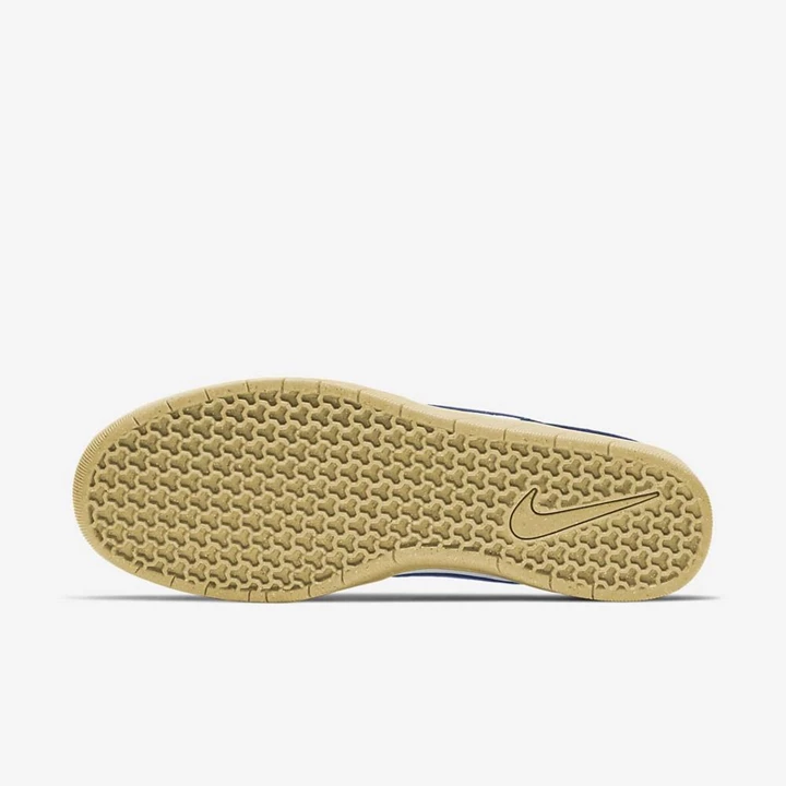 Nike SB Team Klasik Kaykay Ayakkabısı Erkek Lacivert Beyaz Lacivert | TR4256374