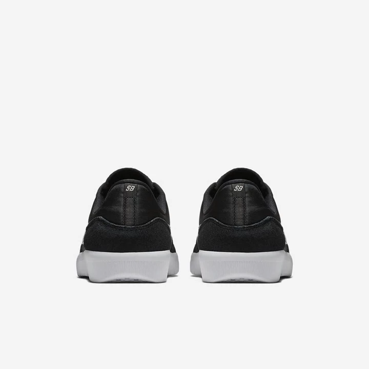 Nike SB Team Klasik Kaykay Ayakkabısı Erkek Siyah Beyaz Açık Bej Rengi | TR4256732