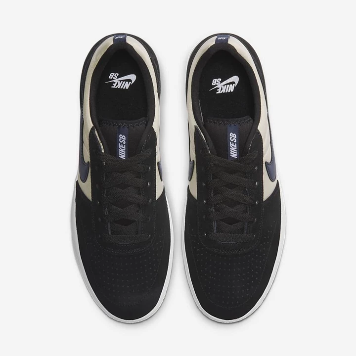 Nike SB Team Klasik Kaykay Ayakkabısı Erkek Siyah Haki Beyaz Lacivert | TR4258866