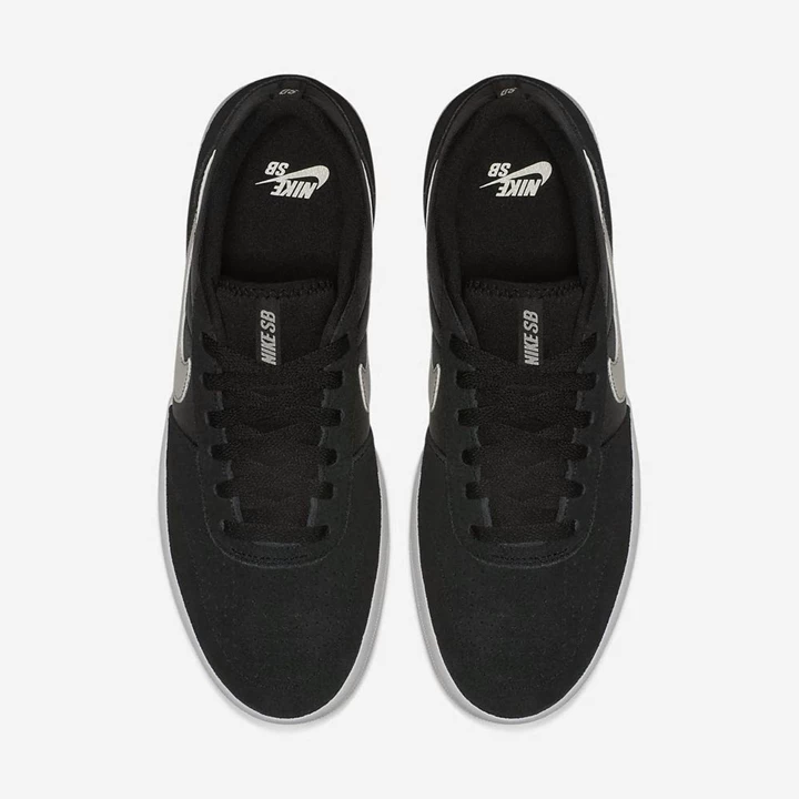 Nike SB Team Klasik Kaykay Ayakkabısı Kadın Siyah Beyaz Açık Bej Rengi | TR4256725