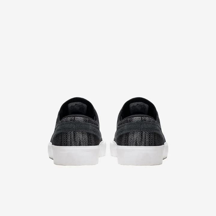 Nike SB Zoom Stefan Janoski Kaykay Ayakkabısı Kadın Siyah Siyah Beyaz Siyah | TR4256635
