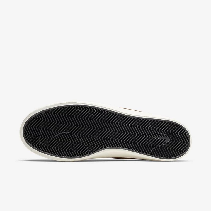 Nike SB Zoom Stefan Janoski Kaykay Ayakkabısı Erkek Açık Kahverengi Siyah Beyaz Açık Kahverengi | TR4258706