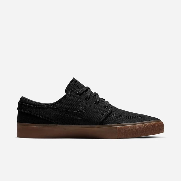 Nike SB Zoom Stefan Janoski Kaykay Ayakkabısı Erkek Siyah Açık Kahverengi Siyah Siyah | TR4258829