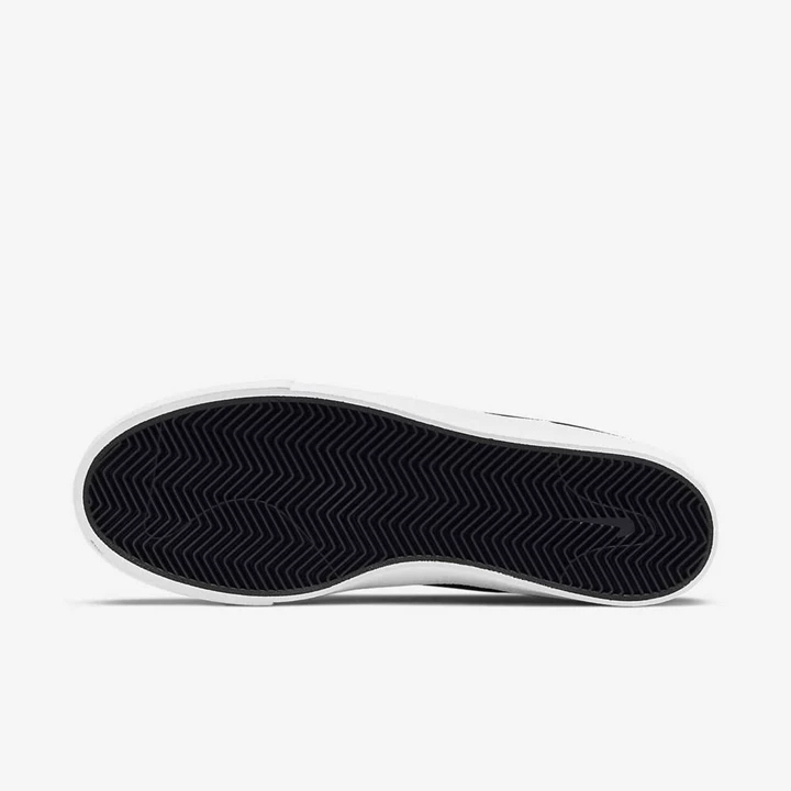 Nike SB Zoom Stefan Janoski Kaykay Ayakkabısı Erkek Siyah Beyaz Siyah | TR4259143
