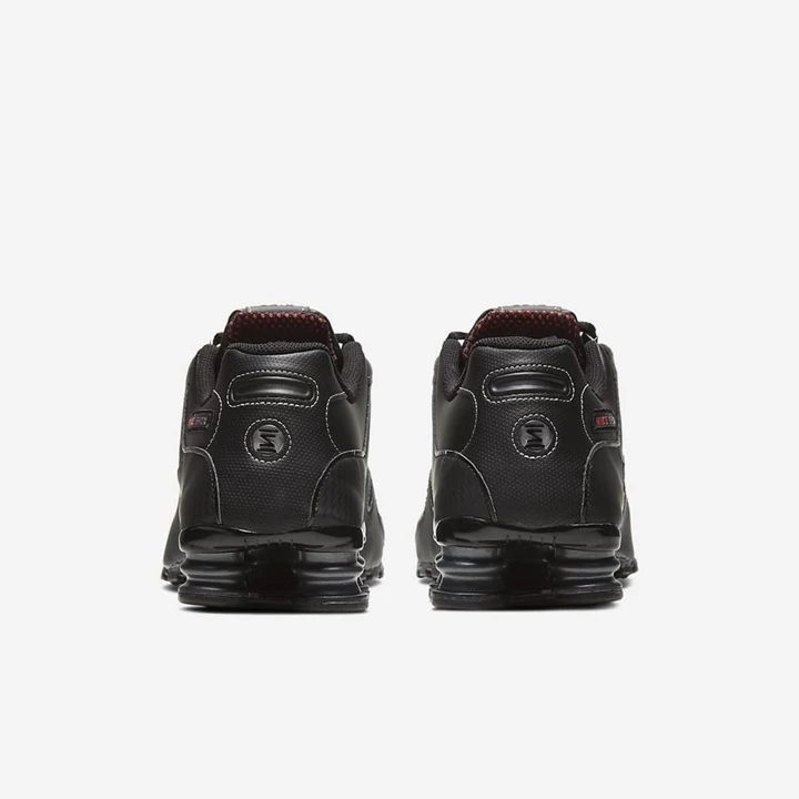 Nike Shox NZ Spor Ayakkabı Erkek Siyah Beyaz Kırmızı | TR4257075