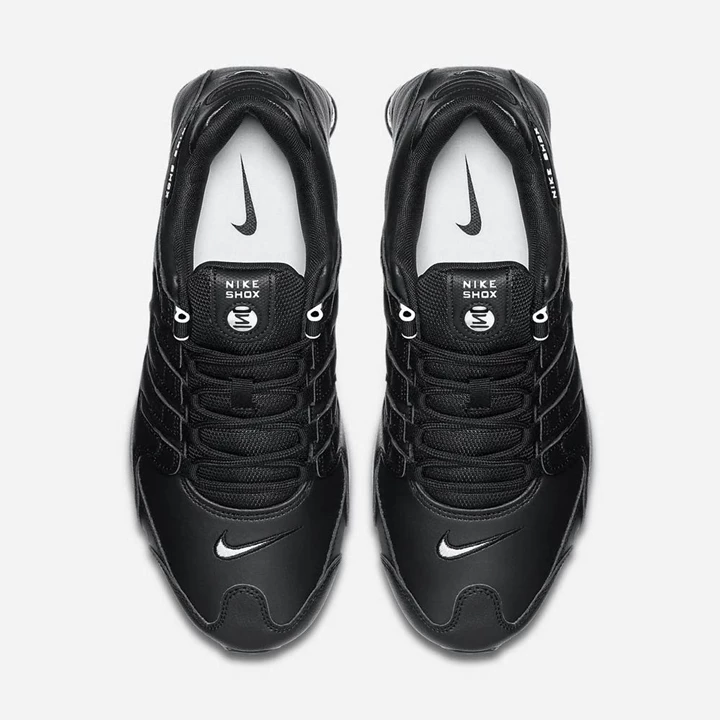 Nike Shox NZ Spor Ayakkabı Erkek Siyah Beyaz | TR4258433