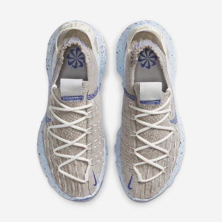 Nike Space Hippie 04 Spor Ayakkabı Kadın Haki Mavi Mavi | TR4256599