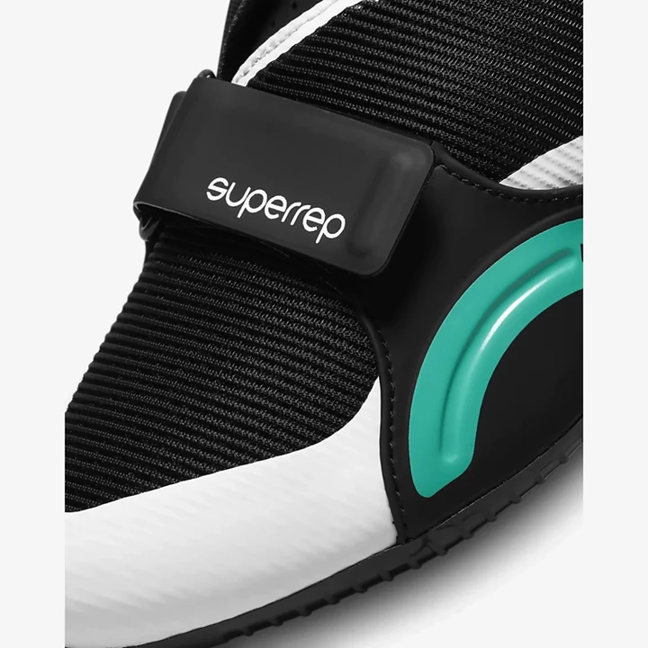 Nike SuperRep Cycle Bisiklet Ayakkabısı Erkek Siyah Turuncu Beyaz | TR4257239