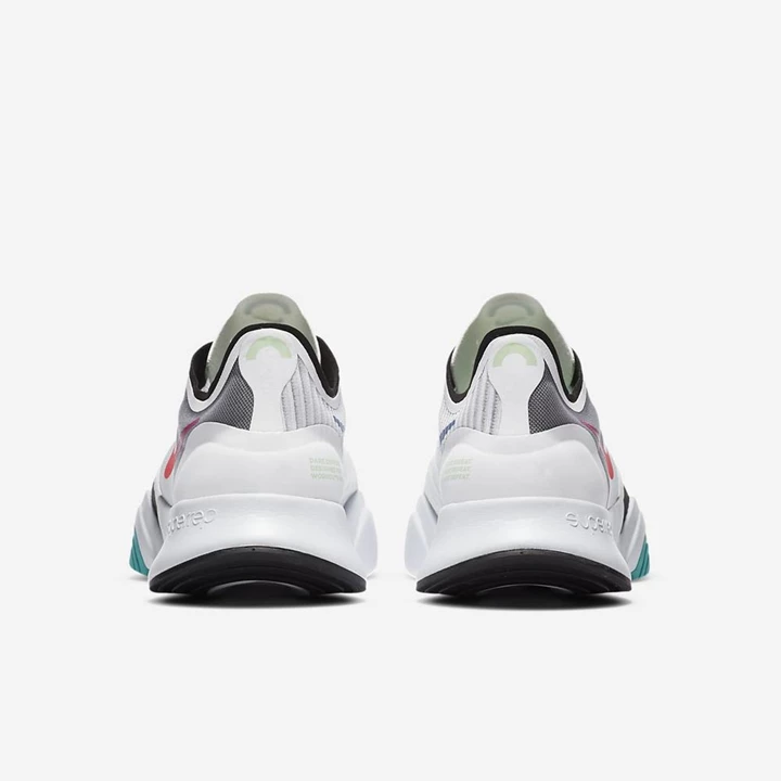 Nike SuperRep Spor Ayakkabı Erkek Beyaz Siyah Gri Kırmızı | TR4258947