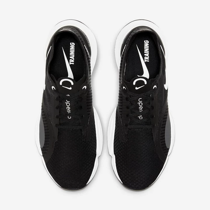 Nike SuperRep Spor Ayakkabı Erkek Siyah Koyu Gri Beyaz | TR4258865