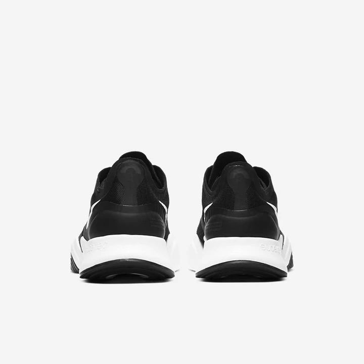 Nike SuperRep Spor Ayakkabı Kadın Beyaz Koyu Gri Siyah | TR4258910