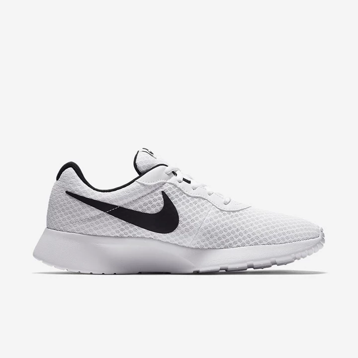 Nike Tanjun Spor Ayakkabı Erkek Beyaz Siyah | TR4257563