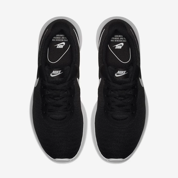 Nike Tanjun Spor Ayakkabı Erkek Siyah Siyah Koyu Gri | TR4259128